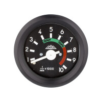 Obrotomierz Simson S51 - czarna ramka - MZA