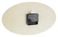 Zegar drewniany - logo Jawa 16,5x29,5cm