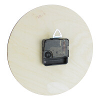 Zegar drewniany - logo ČZ 20cm