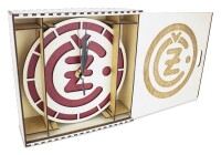 Drewniane pudełko prezentowe na zegarki ČZ