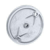 Osłona hamulca przedniego Pérák - 150mm - goła - po czyszczeniu