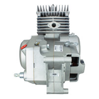 Silnik Simson S70, SR80 - 70cc (4. bieg) srebrny z cylindrem NPC - MZA