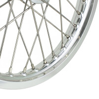 Koło kompletne Simson Al. 1.6 x16 (szprychy ze stali nierdzewnej) do hamulców tarczowych - DPR