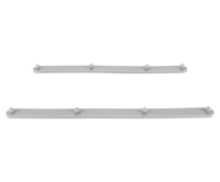 Dywaniki gumowe Pionýr - zestaw (długie krótkie) - szare