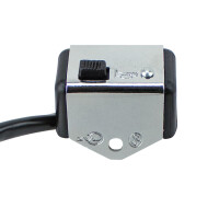 Przycisk brzęczyka/klaksonu Babetta - chrom - kompletny