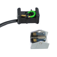 Przycisk brzęczyka/klaksonu Babetta - chrom - kompletny