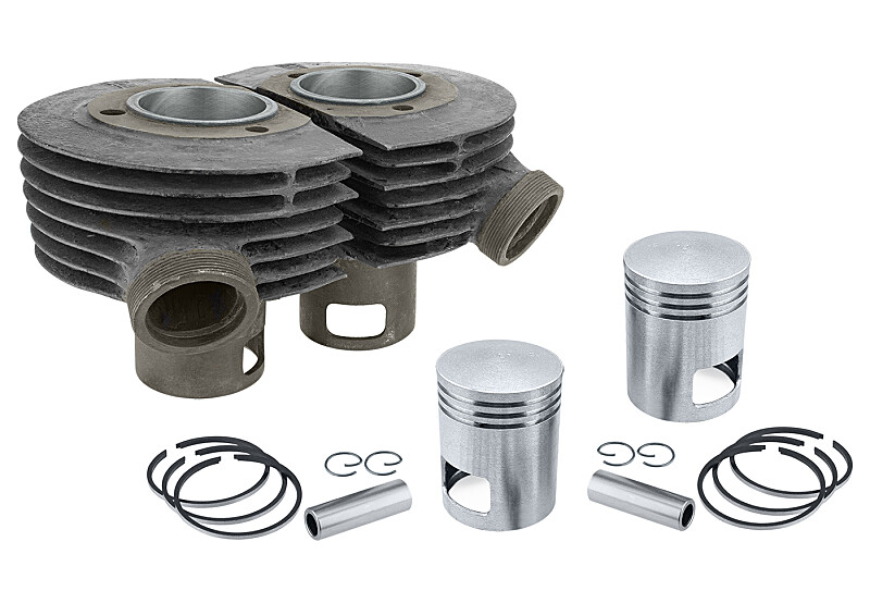 Szlifowanie cylindrów Jawa 350/354, 360 pin D16 - komplet