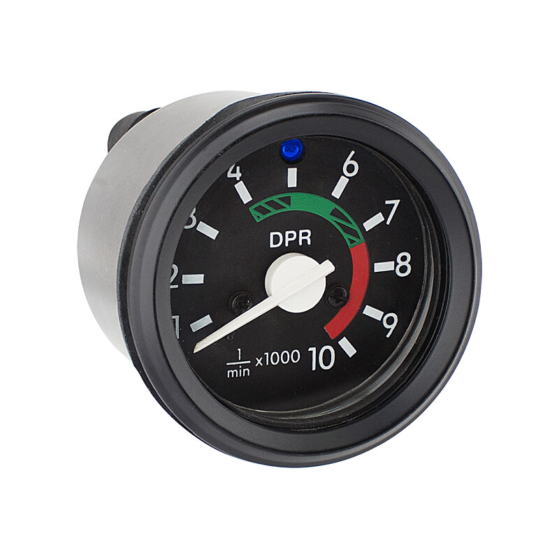 Obrotomierz Simson S51 - czarna ramka (+ kontrolka) - DPR