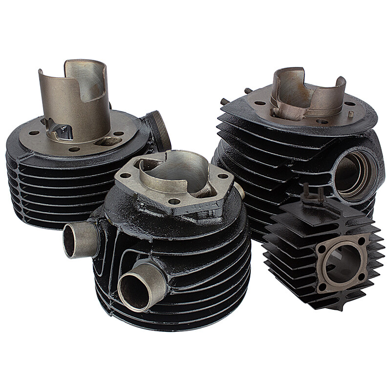 Obróbka powierzchni cylindra poprzez malowanie - na czarno