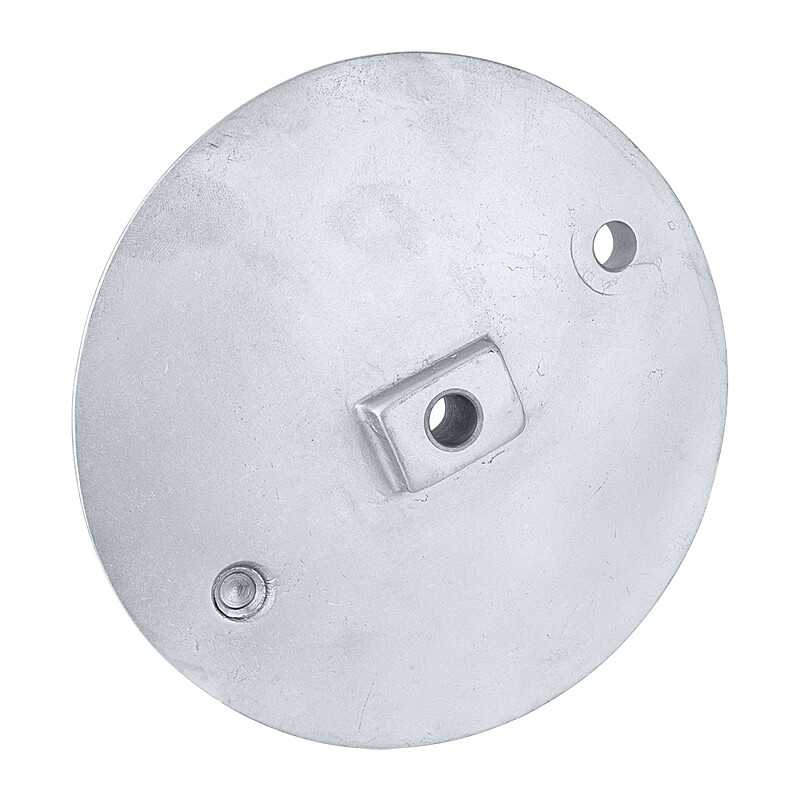 Osłona hamulca przedniego Pérák - 160mm - goła - po czyszczeniu