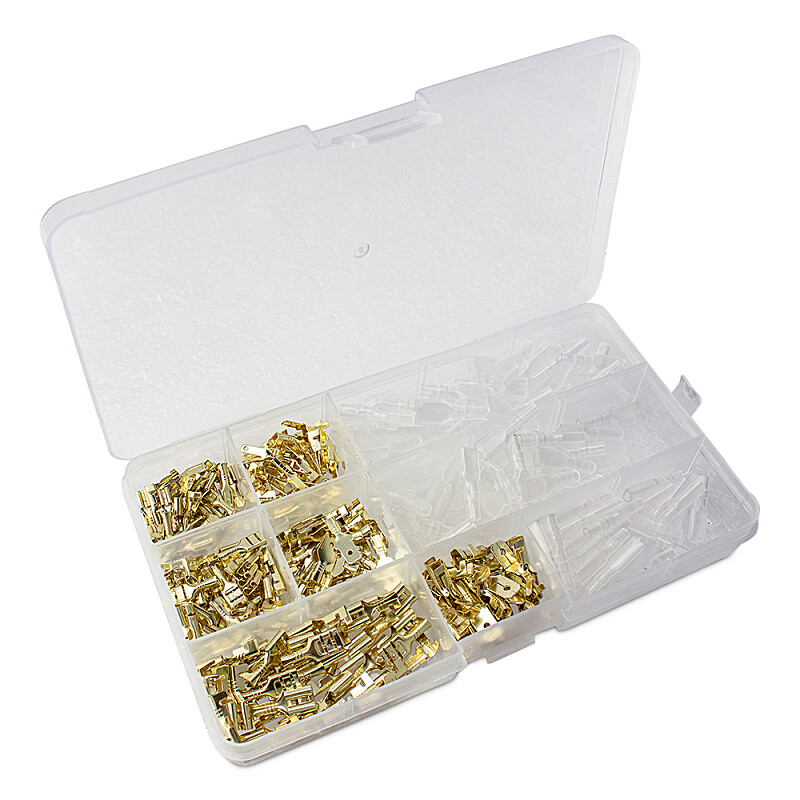 Zestaw zapięć z kapturkami (315 szt.)