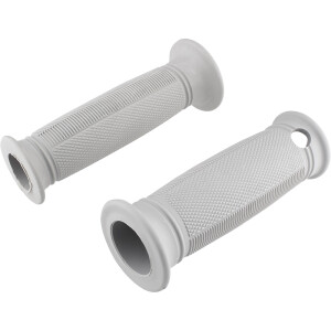 Nakładki na uchwyty w kolorze beczkowym w kolorze szarym - zestaw P+L