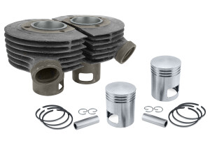 Vybroušení vašich válců Jawa 350/ 354, 360 čep D16 - komplet