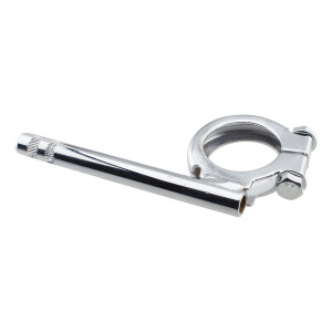Uchwyt kierunkowskazu przedniego Simson S50, S51, S70 - chrom