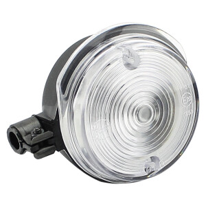 Kierunkowskaz okrągły przedni Simson - przezroczysty