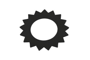 Filc pod zbiornik Babetta 210 - czarny