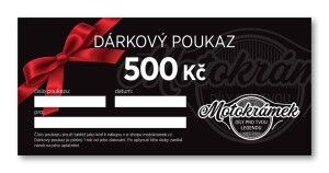 Bon podarunkowy - 500 CZK