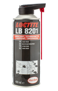 Loctite LB 8201 spray - uniwersalny, pięciofunkcyjny