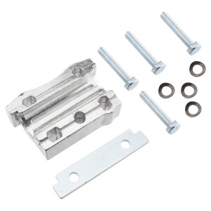 Dolna część zestawu do przechowywania stojaków Manet Korádo - srebrna