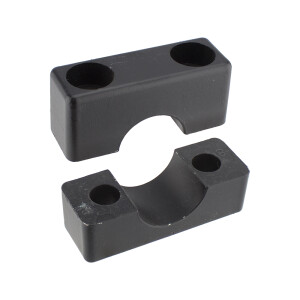 Zacisk na kierownicę Manet Korádo - komplet góra+dół