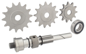 Wał Główny Stadion - sześciokąt - PROFI - komplet z kołami