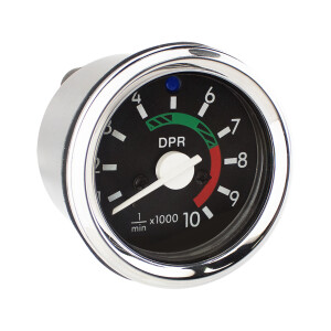 Obrotomierz Simson S51 - ramka chromowana (+ kontrolka) - DPR