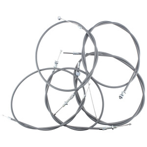 Zestaw Bowdena z napędem prędkościomierza Pionýr 555 - szary