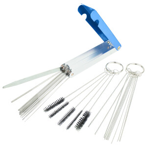 Zestaw szczotek do czyszczenia gaźnika