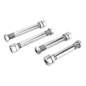 Rurki kierunkowskazów Jawa 350/634 - komplet stal nierdzewna polerowana