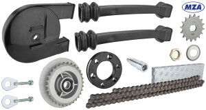 Zestaw łańcuchowy Simson SR50, SR80 Z16/Z31 - MZA