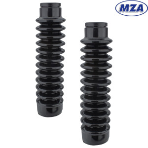 Mankiet teleskopowy przedni Simson - czarny - zestaw MZA