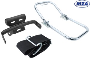 Bagażnik Simson S51 - kompletny - MZA chrom