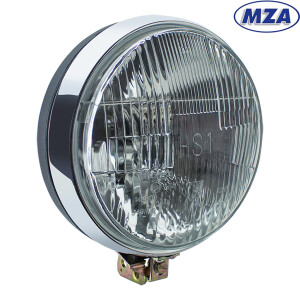 Lampa przednia Simson S51 12V kompletna - MZA (podniesiona szyba)
