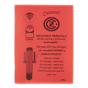 Instrukcja warsztatowa ČZ 125,175,250 Wahacz 450,453,455