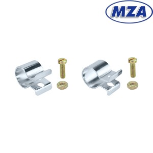 Uchwyt kierunkowskazu okrągły Simson - zestaw - MZA (chrom)