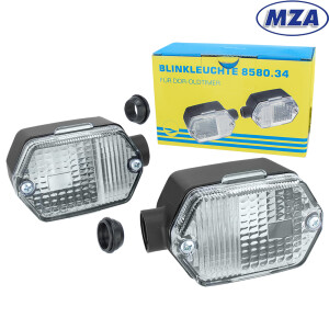 Zestaw wskaźników Simson SR 50, MZ ETZ - przezroczysty - MZA