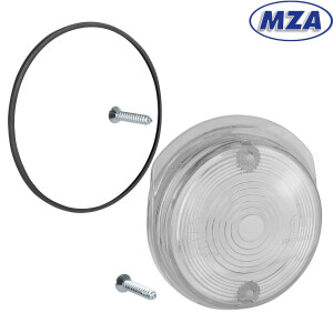 Osłona kierunkowskazu przód Simson - przezroczysta - MZA