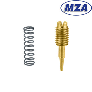 Śruba regulacji bogactwa mieszanki gaźnika BVF 16N3 Simson - zestaw MZA