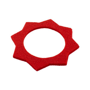Filc zbiornika Simson - czerwony