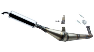 Wydech sportowy Simson - RESO D32 z kołnierzem kulowym