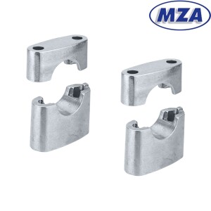 Zacisk na kierownicę Simson S51 - komplet naturalny - MZA