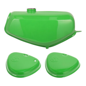 Simson S51 Elektronik box lid tank - jasnozielony - MZA