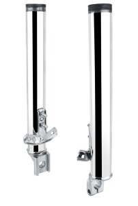 Front telescope glides Kyvačka/Panelka - 2 screw - Czech Republic