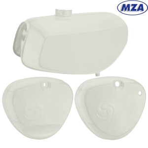 Simson S51 Enduro box lid tank - biały - MZA