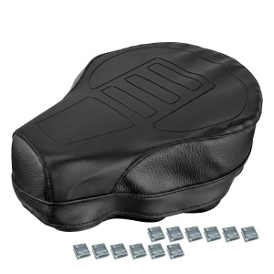 Pokrowiec na siodło Babetta 210, 225 - czarne klamry - Czechy