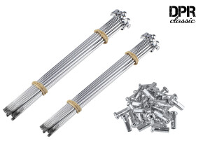 Szprychy do kół Simson do felgi 16 z hamulcem tarczowym - DPR - chrom