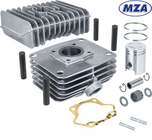Głowica cylindra Simson S51, SR 50 - MZA (powierzchnia polerowana)
