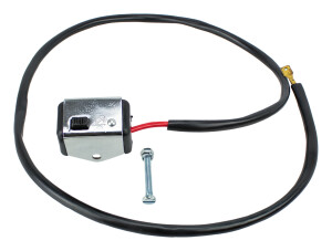 Przycisk zwarciowy Babetta - chrom - kompletny