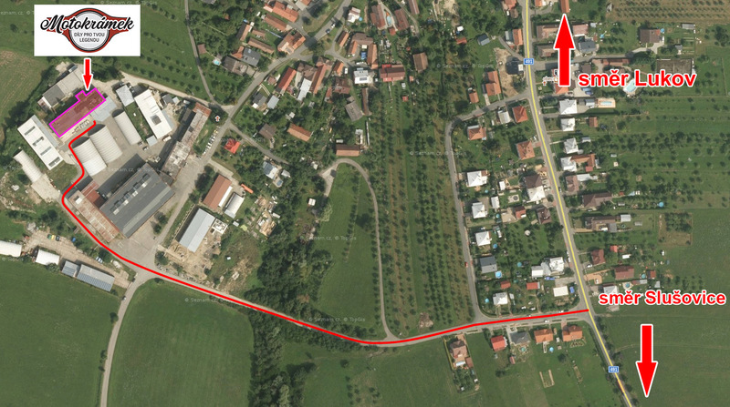 Sklep motocyklowy Hrobice